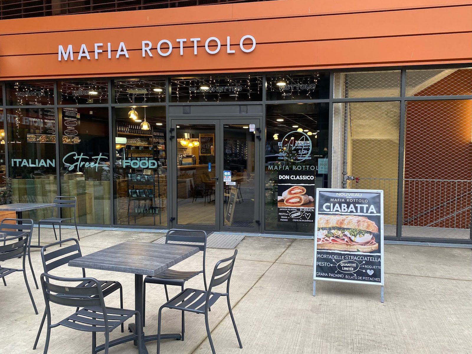 mafia rottolo Wacken, restaurant à Strasbourg