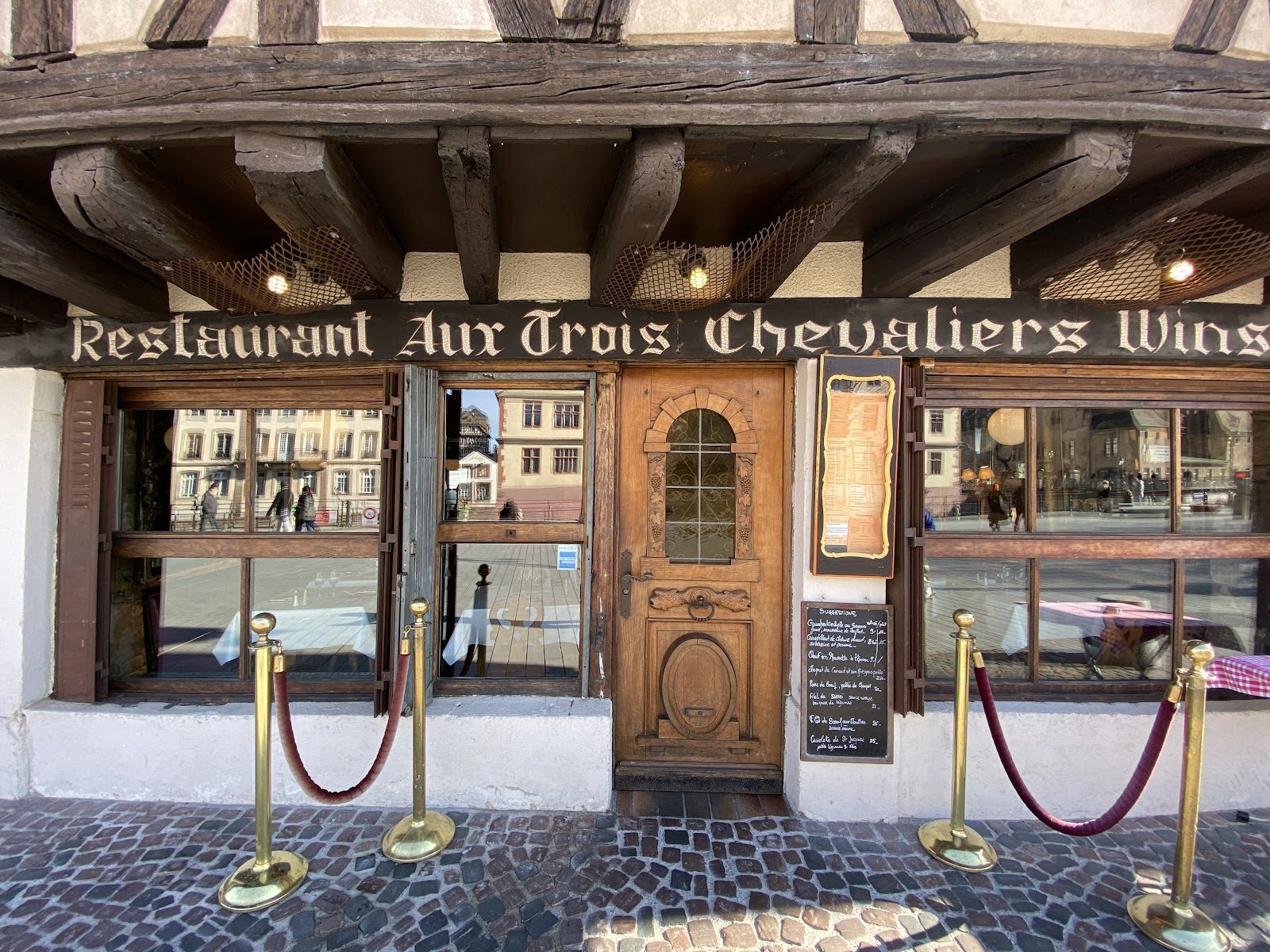 Aux Trois Chevaliers, restaurant à Strasbourg